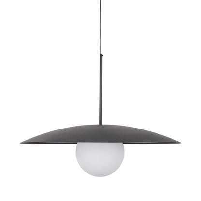Suspension dôme large SLATE Mid-Century Modern pour îlot de cuisine et table à manger