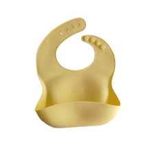 Bavette en silicone – Jaune ensoleillé