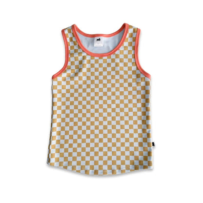 Kids' Bamboo Racerback Tank | Pineapple