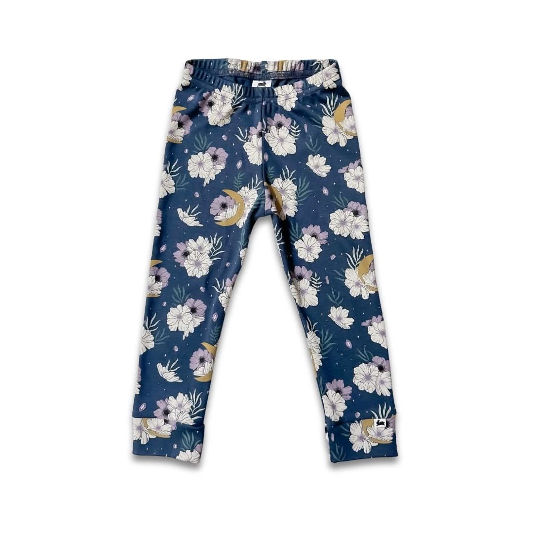 Youth Bamboo Leggings | Twilight Grove