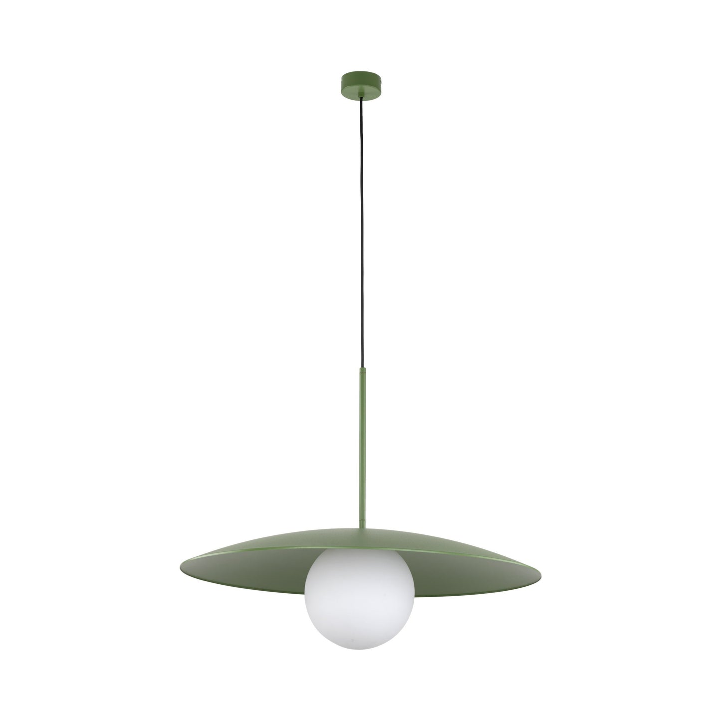 Suspension dôme large SLATE Mid-Century Modern pour îlot de cuisine et table à manger