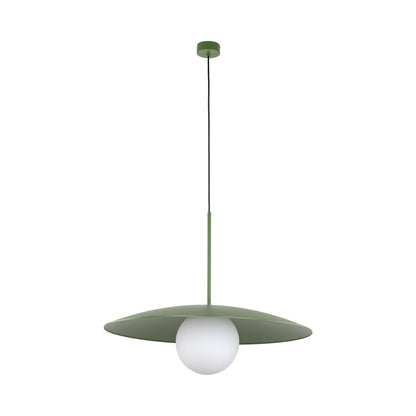 Suspension dôme large SLATE Mid-Century Modern pour îlot de cuisine et table à manger