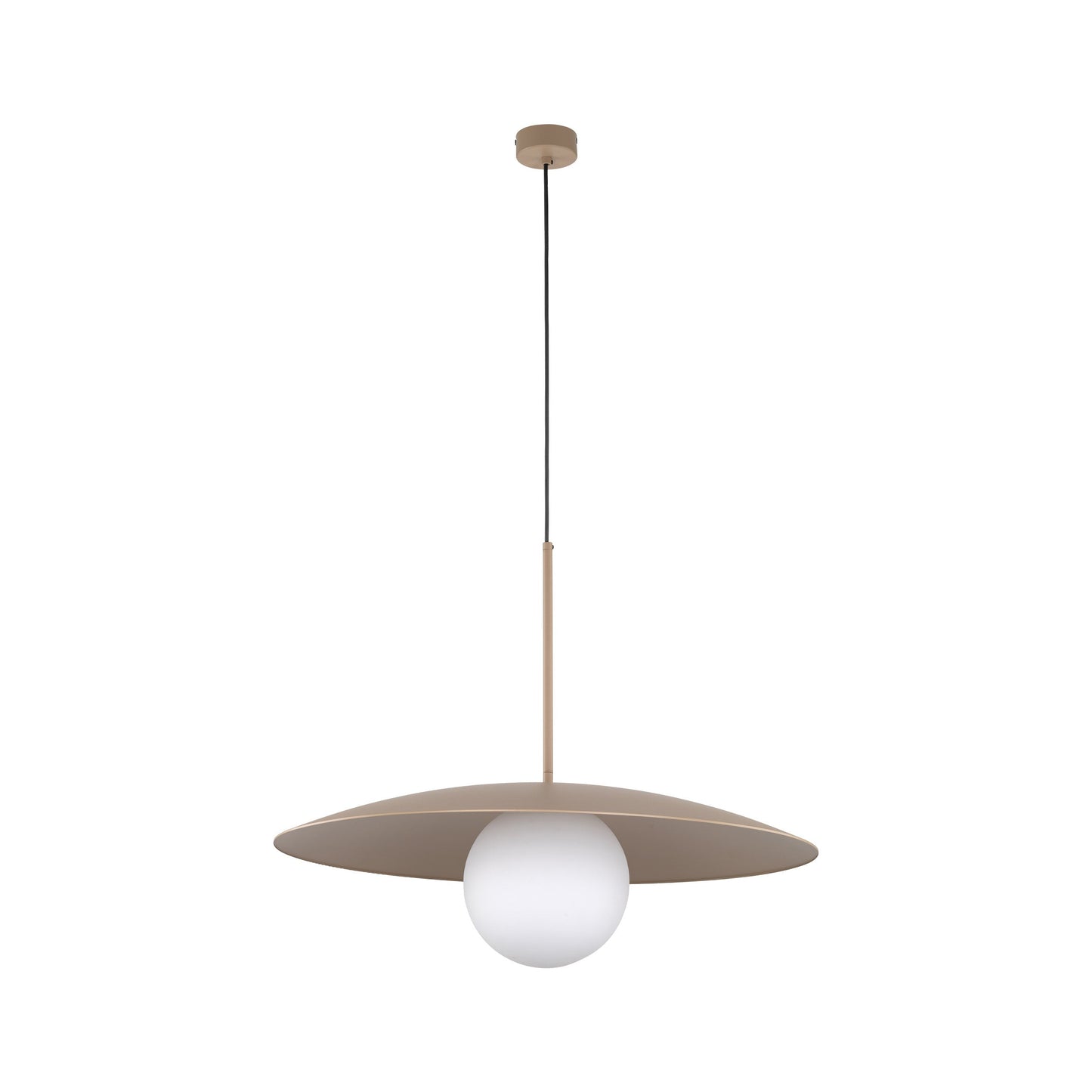 Suspension dôme large SLATE Mid-Century Modern pour îlot de cuisine et table à manger