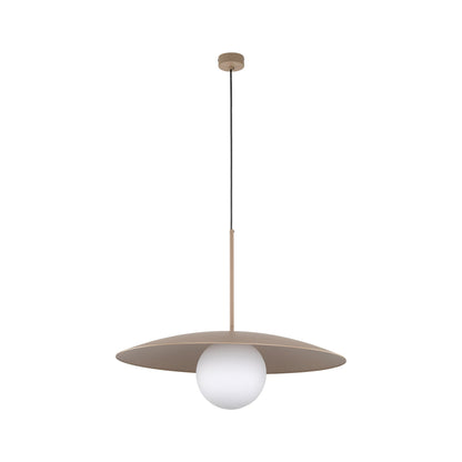 Suspension dôme large SLATE Mid-Century Modern pour îlot de cuisine et table à manger