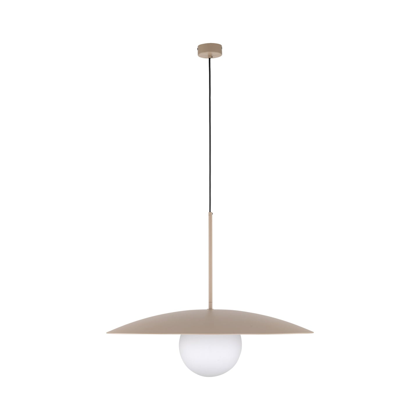 Suspension dôme large SLATE Mid-Century Modern pour îlot de cuisine et table à manger