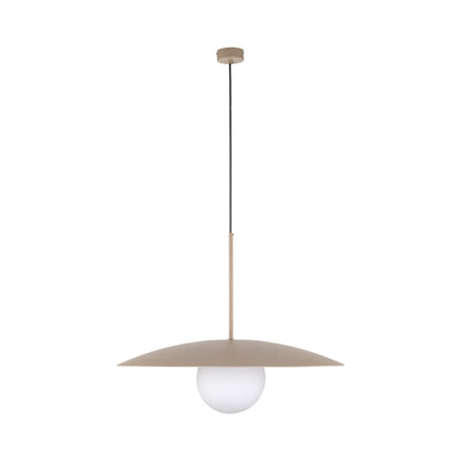 Suspension dôme large SLATE Mid-Century Modern pour îlot de cuisine et table à manger