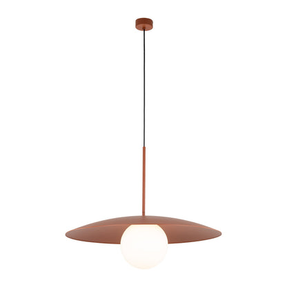 Suspension dôme large SLATE Mid-Century Modern pour îlot de cuisine et table à manger