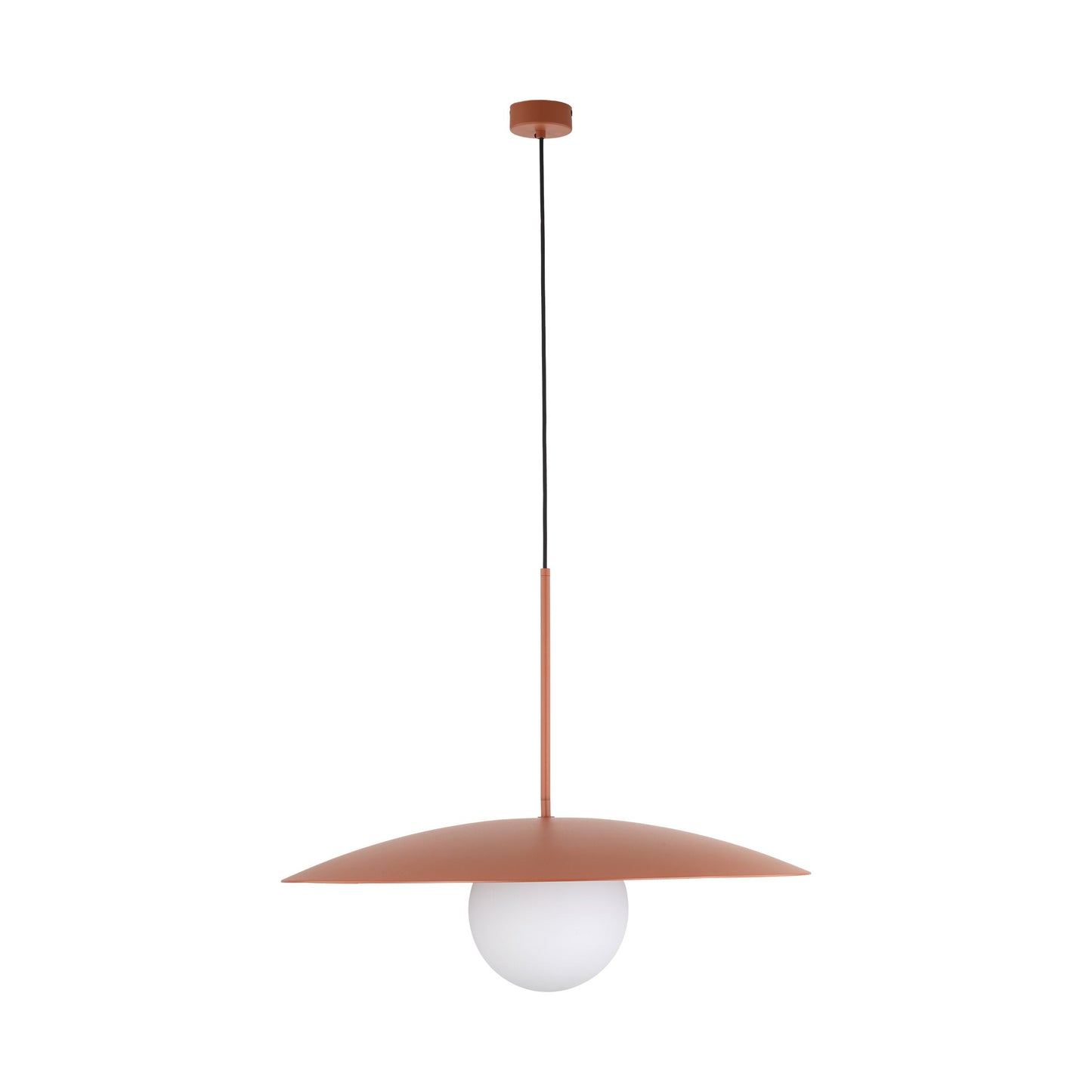 Suspension dôme large SLATE Mid-Century Modern pour îlot de cuisine et table à manger