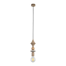 TOWER Wood Pendant Light for Kitchen Island, Bedside & Reading Nook