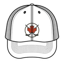 Maple Stick Hockey Hat – Maple Leaf & Crossed Sticks Snapback Cap