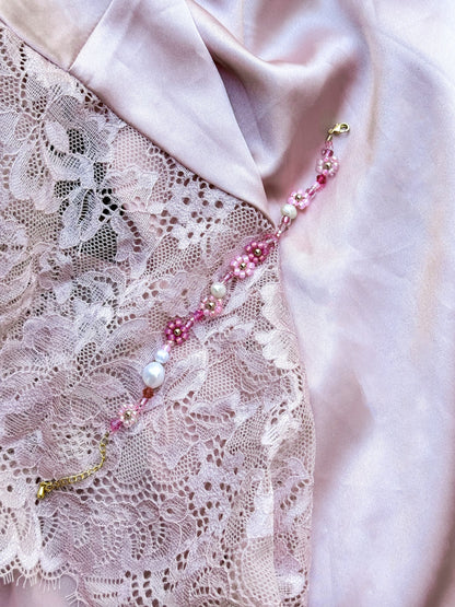 Le bracelet et la chaîne de cheville « Lover » Marguerite