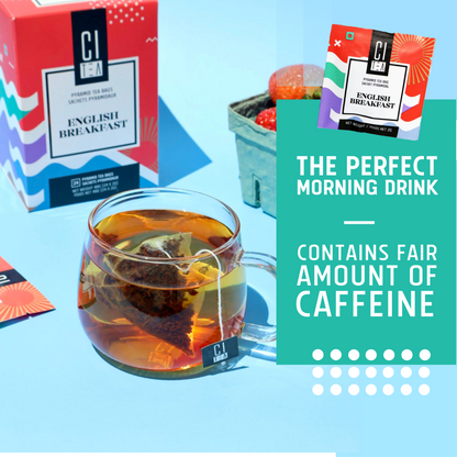 Thé noir English Breakfast - 24 sachets pyramidaux