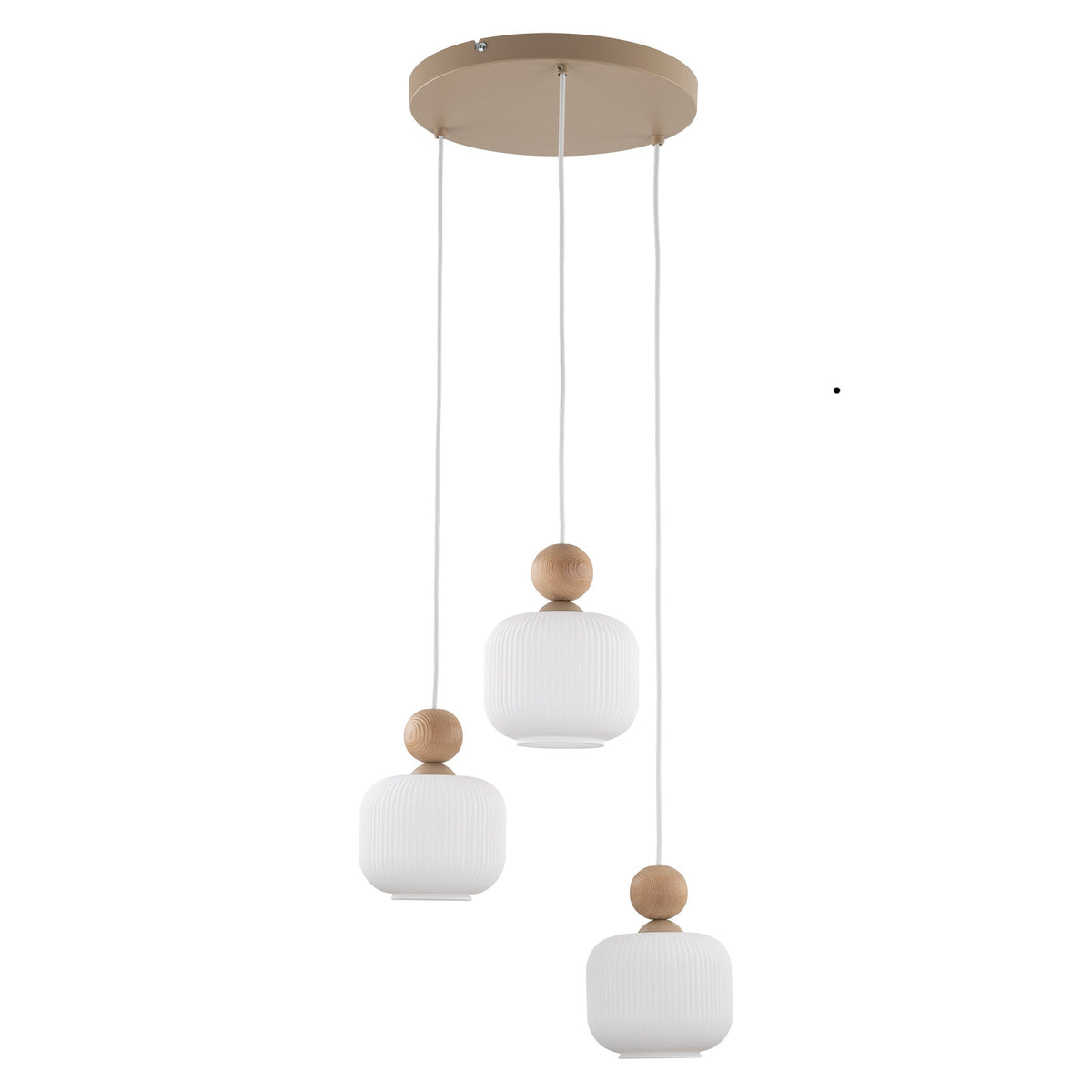 Ballo 3-Light Scandinavian Pendant Light for Kitchen Island, Dining Room & Living Room