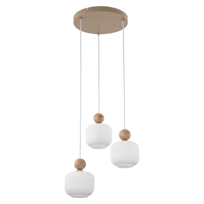 Ballo 3-Light Scandinavian Pendant Light for Kitchen Island, Dining Room & Living Room