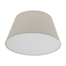 FORMO Linen Flush Mount Ceiling Light for Bedroom, Hallway & Living Room