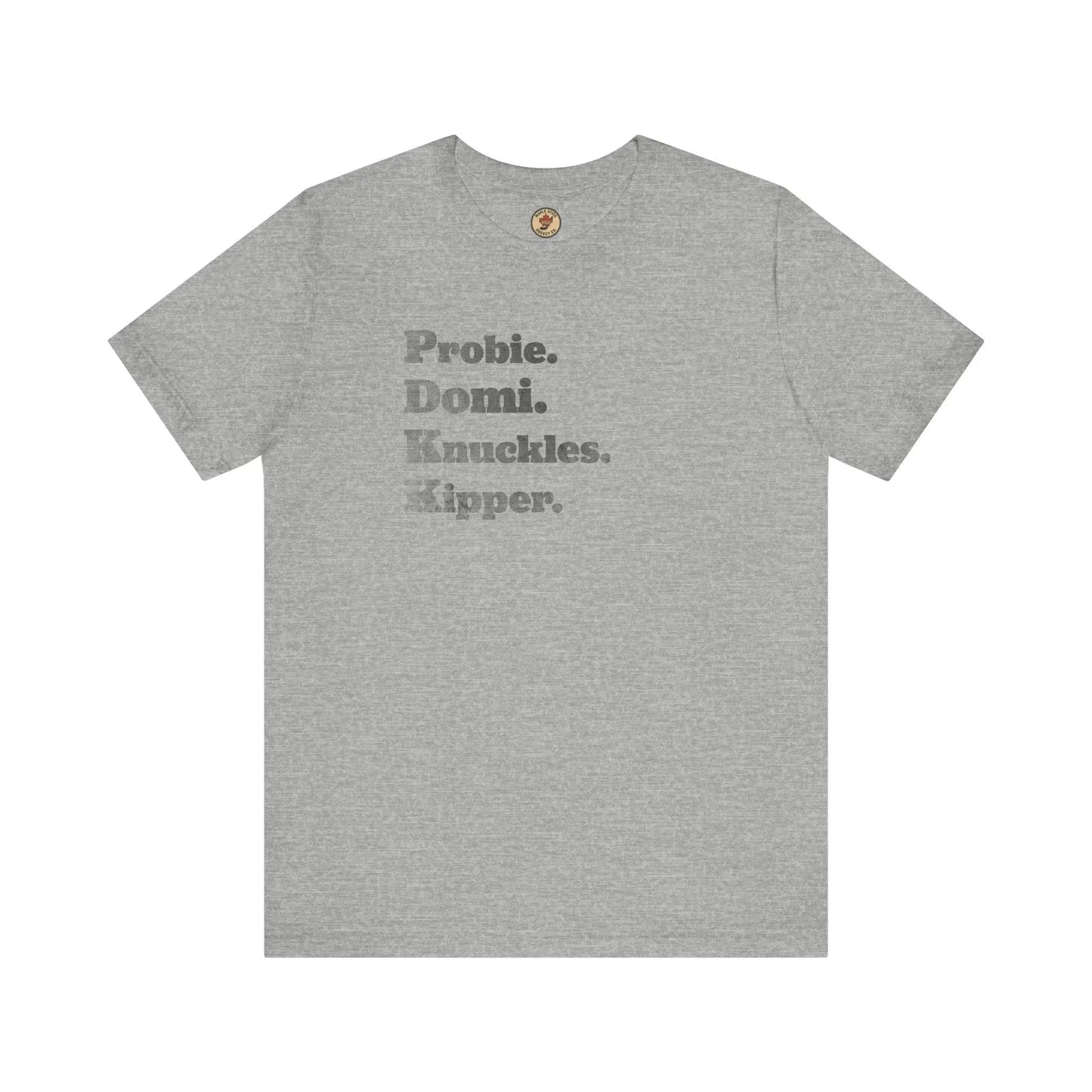 T-shirt Probie Domi Knuckles Kipper - Bagarreurs de la LNH - Maple Stick Hockey Co. - Vrai fan