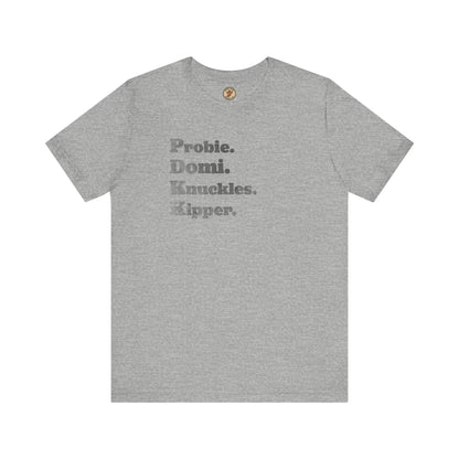 T-shirt Probie Domi Knuckles Kipper - Bagarreurs de la LNH - Maple Stick Hockey Co. - Vrai fan