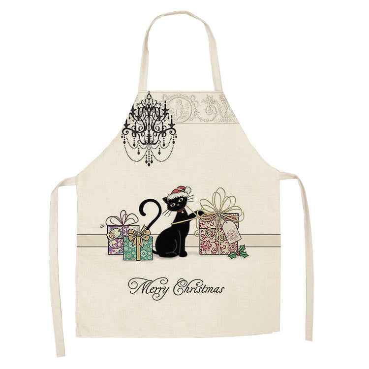 Tablier de chat mignon style dessin animé européen et américain