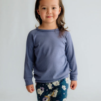Baby/Kids' Bamboo Raglan Pullover | Sage