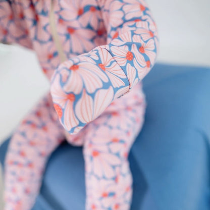 Bamboo Baby Zipper Footed Bodysuit | Digging It