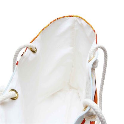 Sac de voyage Tranches d'agrumes | Grand cabas orange citron