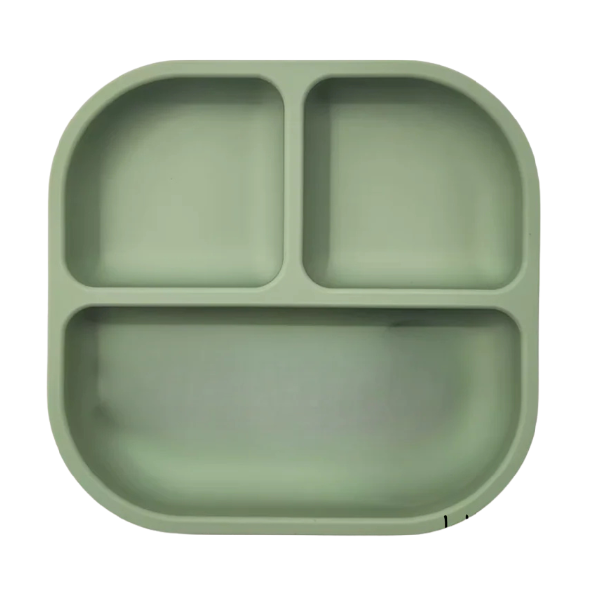Armée - Assiette à ventouse en silicone avec compartiments