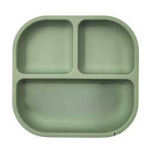 Armée - Assiette à ventouse en silicone avec compartiments