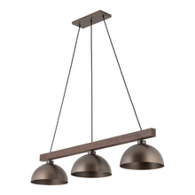 OSLO Brown Scandinavian 3-Light Pendant for Dining Table & Kitchen Island
