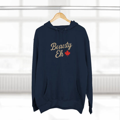 Chandail à capuchon Beauty Eh Canadian - Molleton à capuche Pride à la feuille d'érable - Vêtements de fête du Canada pour femmes - Molleton à capuchon doublé en polaire confortable