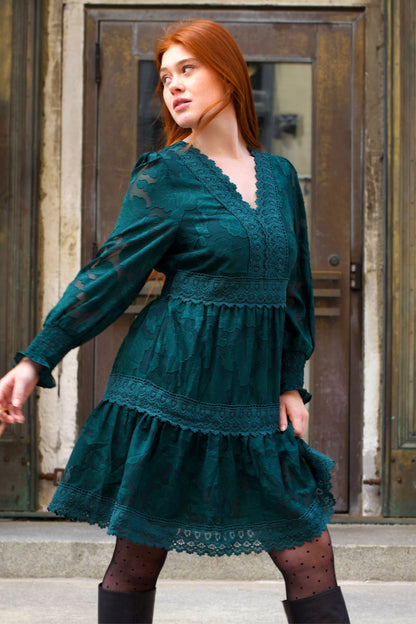 Robe Bohème Edith en Dentelle