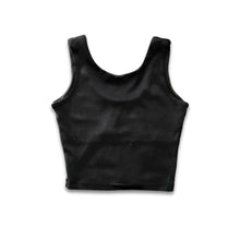 Youth Bamboo Longline Bralette-Style Tank | Black