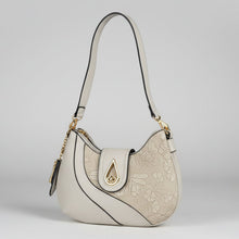 Sac bandoulière Temptation Italy en simili-cuir avec libellule et fleurs