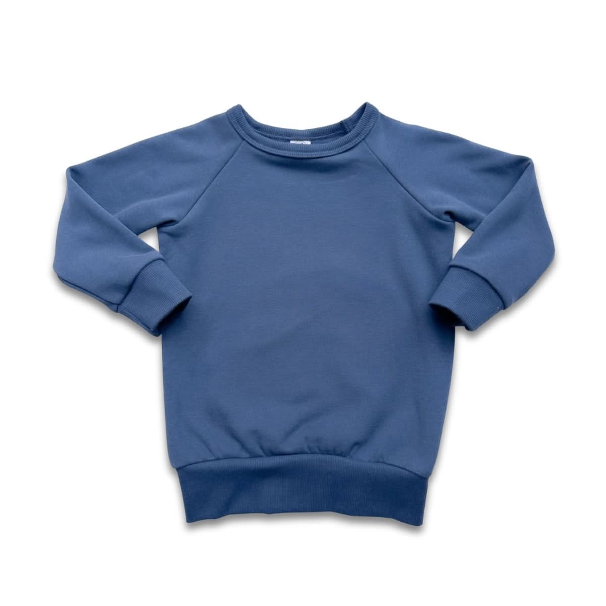 Youth Bamboo Fleece Raglan Pullover | Terracotta