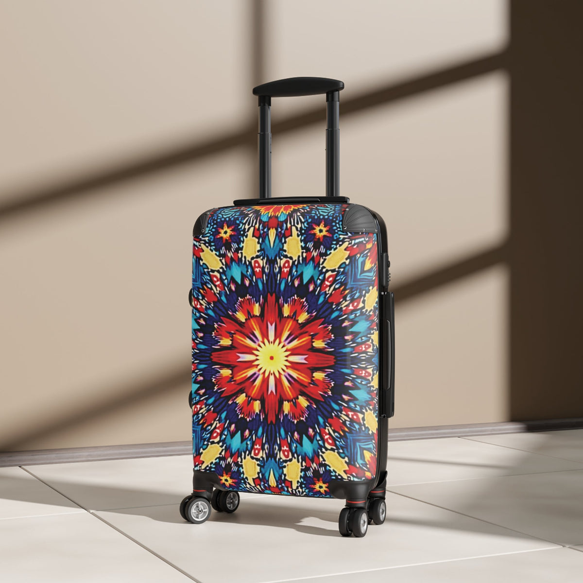 Valise rigide — Bagage cabine de voyage Vibrant Kaleidoscope