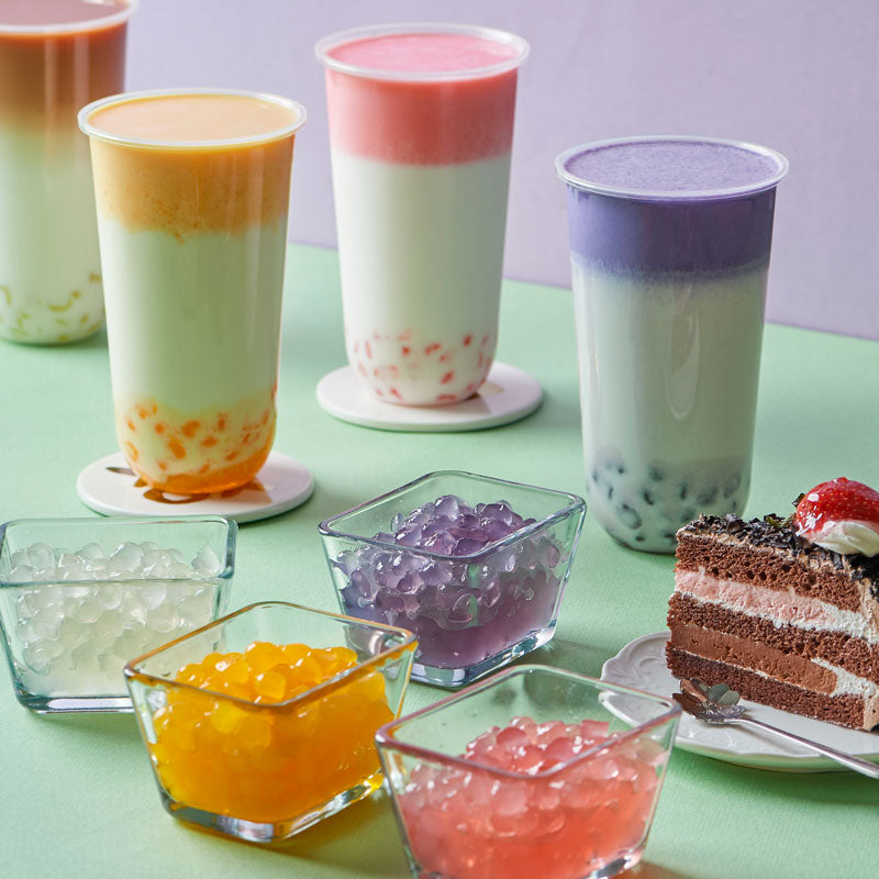 Mangue | Boba cristalline | Perles de gelée d'agar-agar | Bossen Canada | Livraison gratuite au Canada pour les commandes de plus de 199 CAD