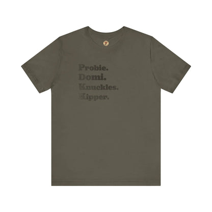 T-shirt Probie Domi Knuckles Kipper - Bagarreurs de la LNH - Maple Stick Hockey Co. - Vrai fan