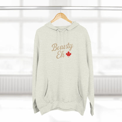 Chandail à capuchon Beauty Eh Canadian - Molleton à capuche Pride à la feuille d'érable - Vêtements de fête du Canada pour femmes - Molleton à capuchon doublé en polaire confortable