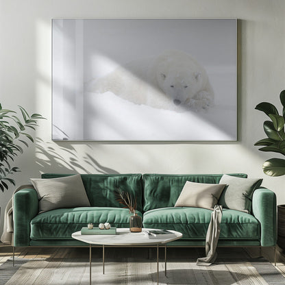 Art mural blanc