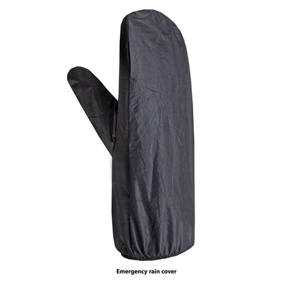 Gants de moto en cuir pour homme Open Road avec housse imperméable