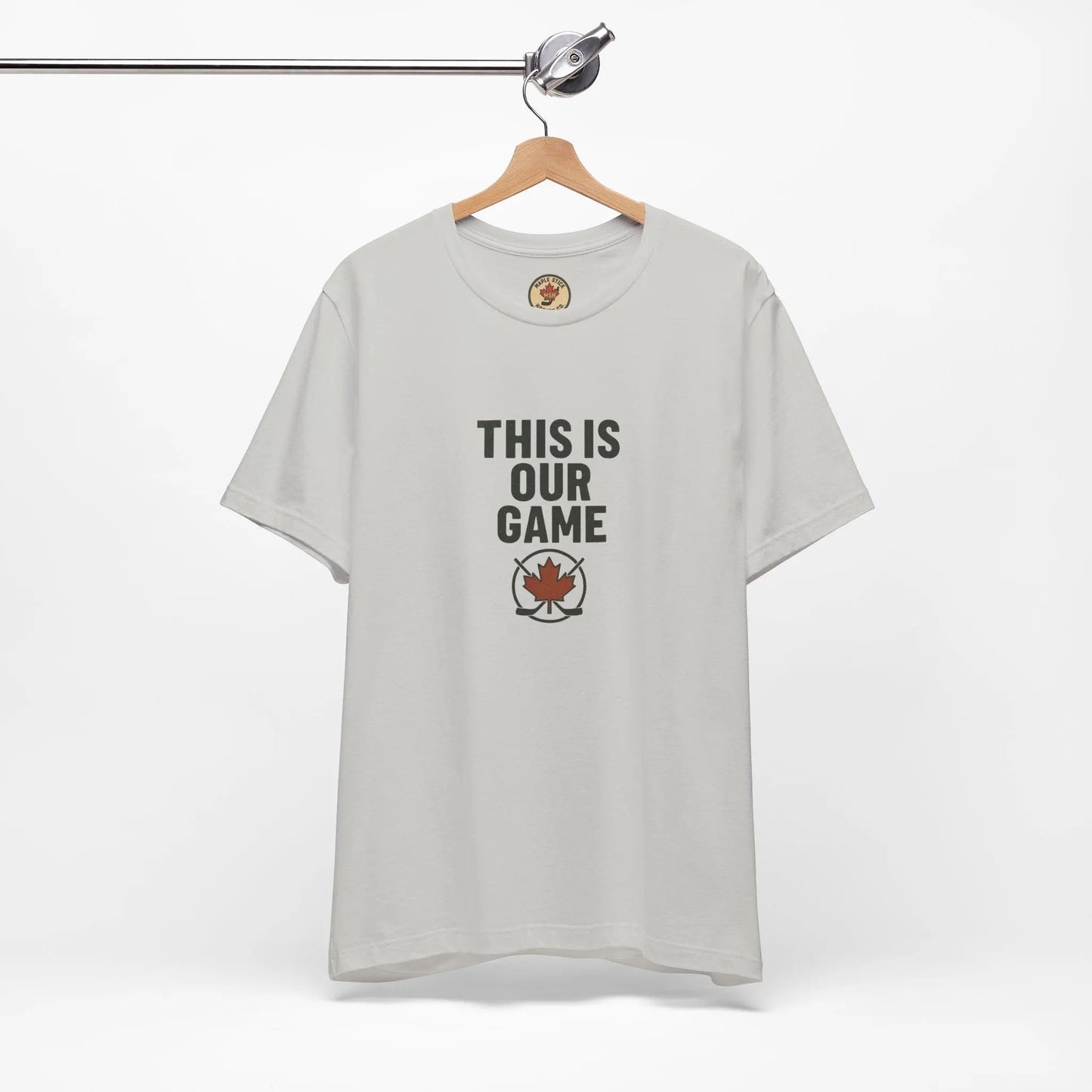 T-shirt de supporter de hockey Maple Stick – L'esprit des jours de match