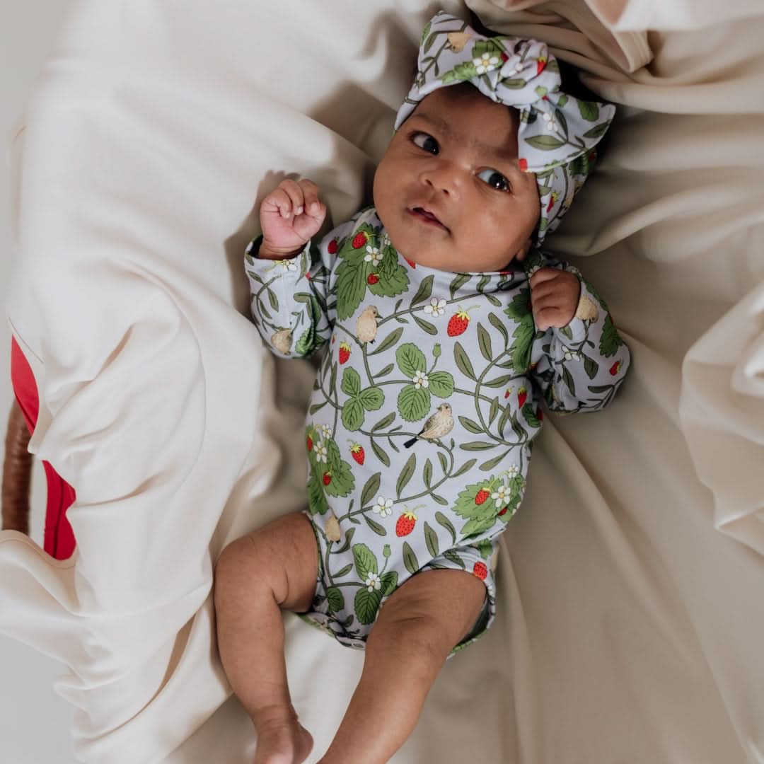 Baby Long-Sleeve Bamboo Bodysuit | Forager