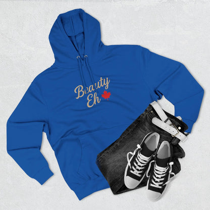 Chandail à capuchon Beauty Eh Canadian - Molleton à capuche Pride à la feuille d'érable - Vêtements de fête du Canada pour femmes - Molleton à capuchon doublé en polaire confortable