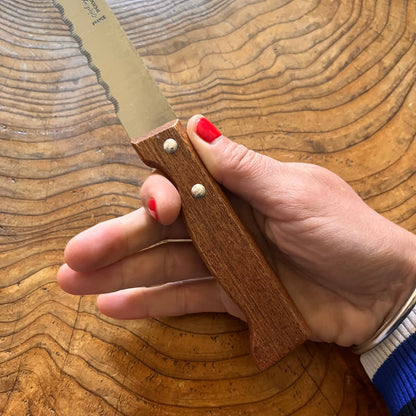 Bread Knife, rosewood handle