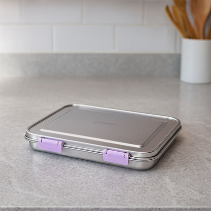 Boîte à déjeuner anti-fuite en acier inoxydable avec compartiments – Style Bento pour enfants et adultes