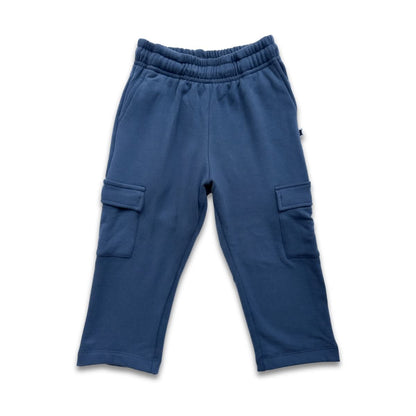 Kids' Bamboo Fleece Cargo Pants | Terracotta