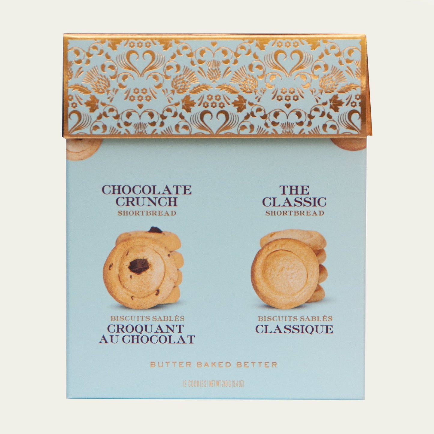 Shopify Collective - Boîte cadeau moyenne de biscuits.
