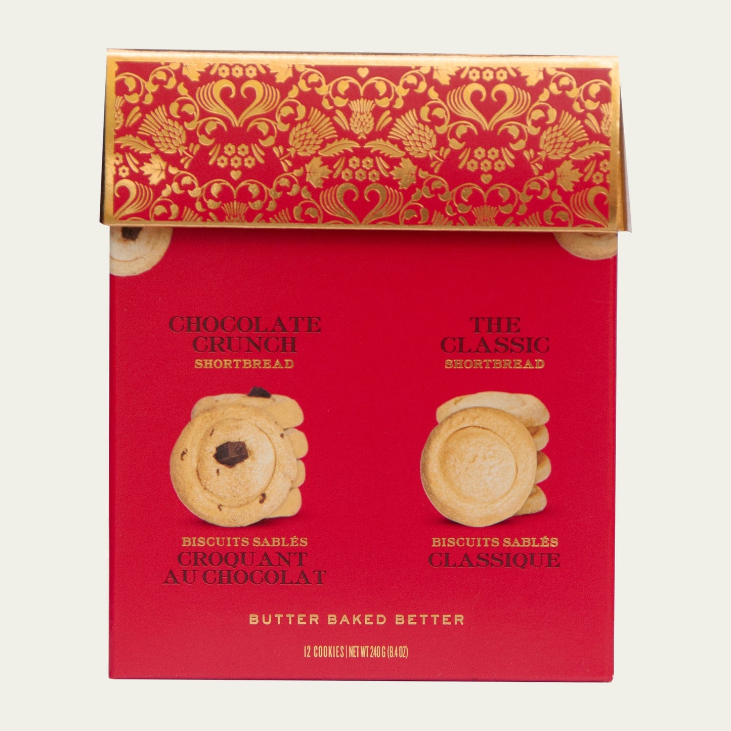 Shopify Collective - Boîte cadeau moyenne de biscuits.