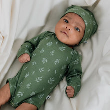 Baby Long-Sleeve Bamboo Bodysuit | Ditsy Snails