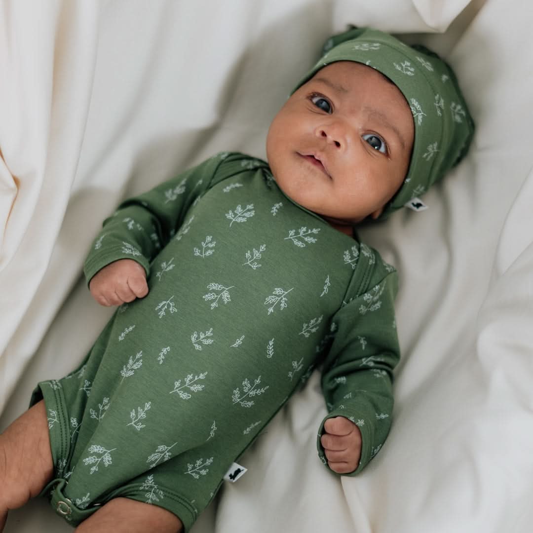 Baby Long-Sleeve Bamboo Bodysuit | Adventure