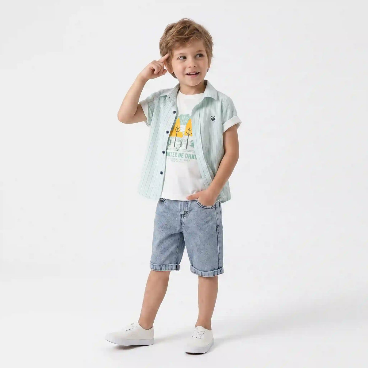 Coastal Enzo Denim Set